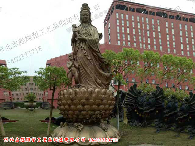 送子观音雕塑铸造