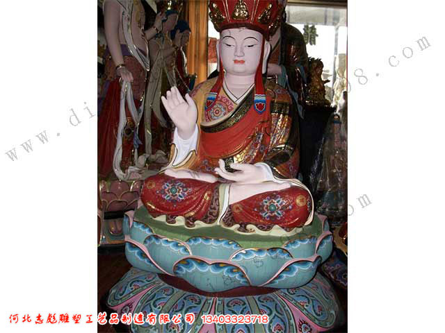 彩色地藏王像
