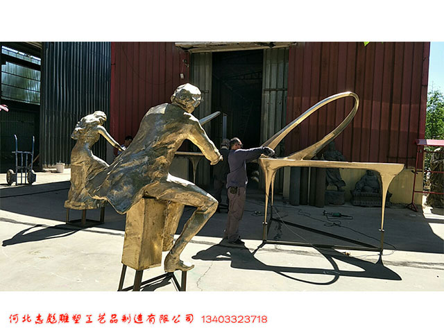 音乐家－园林雕塑