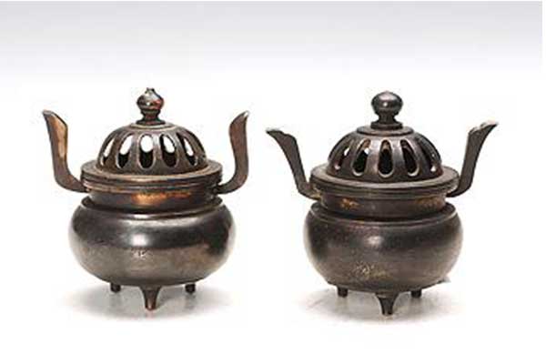 现代铜雕香炉制作-现代铜雕香炉-志彪铜香炉厂